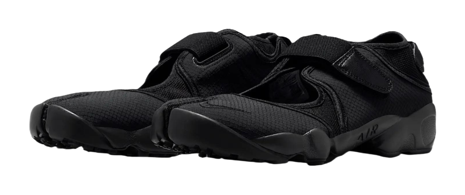 Nike Air Rift Breathable And Lightweight Low Top Running Shoes Womens Black vjkicks