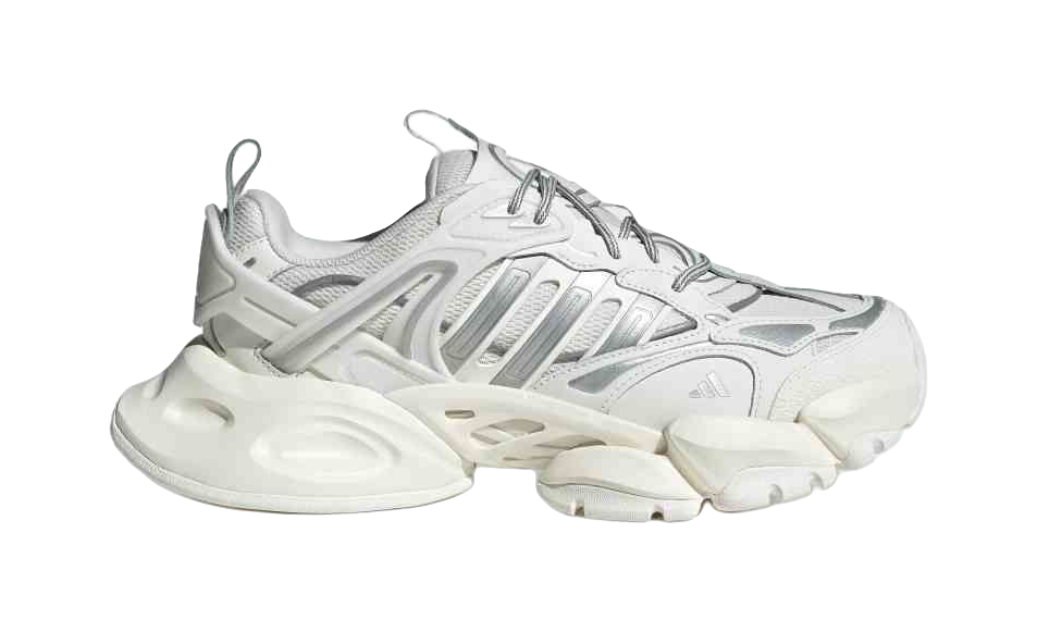 Adidas XLG RUNNER DELUXE Abrasion Resistant Low Top Casual City Commute Running Shoes Unisex White Silver vjkicks