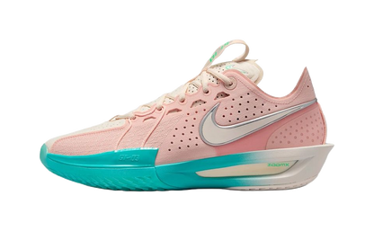 Nike G.T. Cut 3 Anti Slip Wear Resistant Low Top Basketball Shoes Mens Pink Blue vjkicks