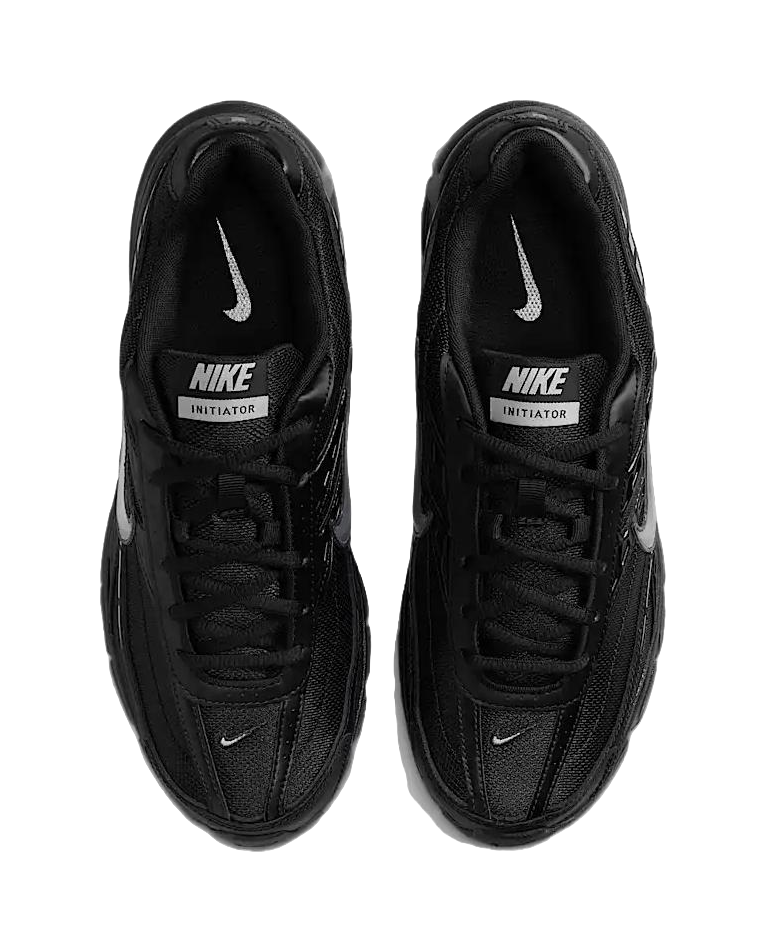 Nike Initiator Anti Slip Wear Resistant Low Top Casual City Commute Running Shoes Mens Black vjkicks