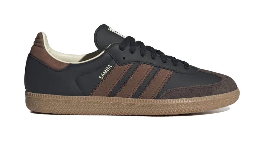 Adidas Samba Og Black Preloved Brown vjkicks