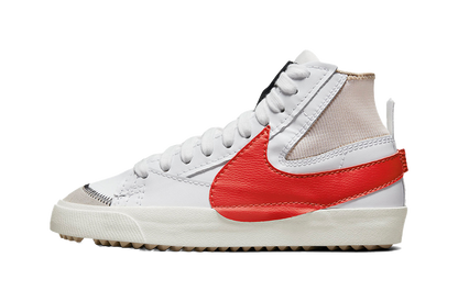 Nike Blazer Mid 77 Jumbo White Habanero Red vjkicks