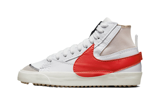 Nike Blazer Mid 77 Jumbo White Habanero Red vjkicks