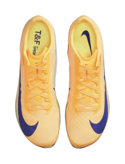 Nike Maxfly 2 Rebound Functionality Orange Sprint Track And Field Shoes Mens vjkicks