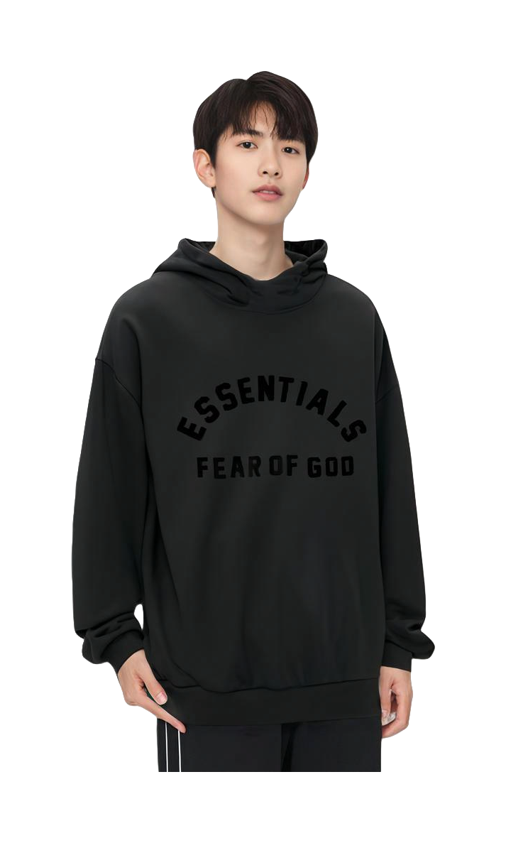 Fear Of God Essentials Nylon Fleece Hoodie vjkicks