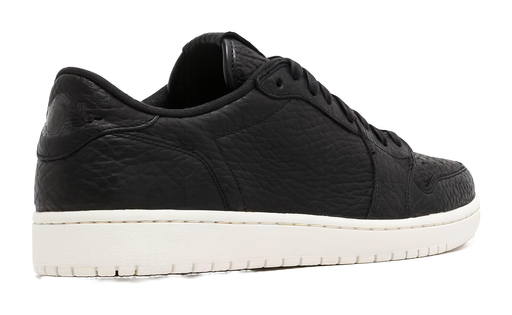 Jordan 1 Retro Low Swooshless Black vjkicks