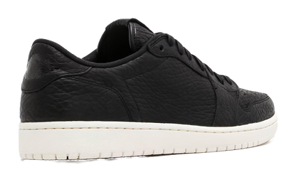 Jordan 1 Retro Low Swooshless Black vjkicks