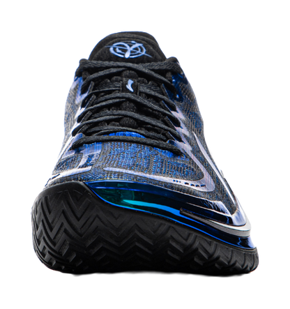 LiNing Gamma Cushioning Anti-Slip And Wear-Resistant Support Lightweight Rebound Low-Top Basketball Shoes Mens Blue vjkicks