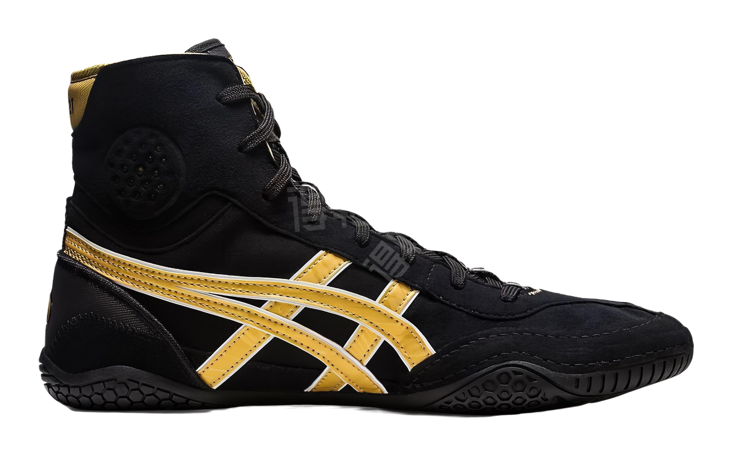 ASICS Dan Gable Evo 3 Black Rich Gold vjkicks