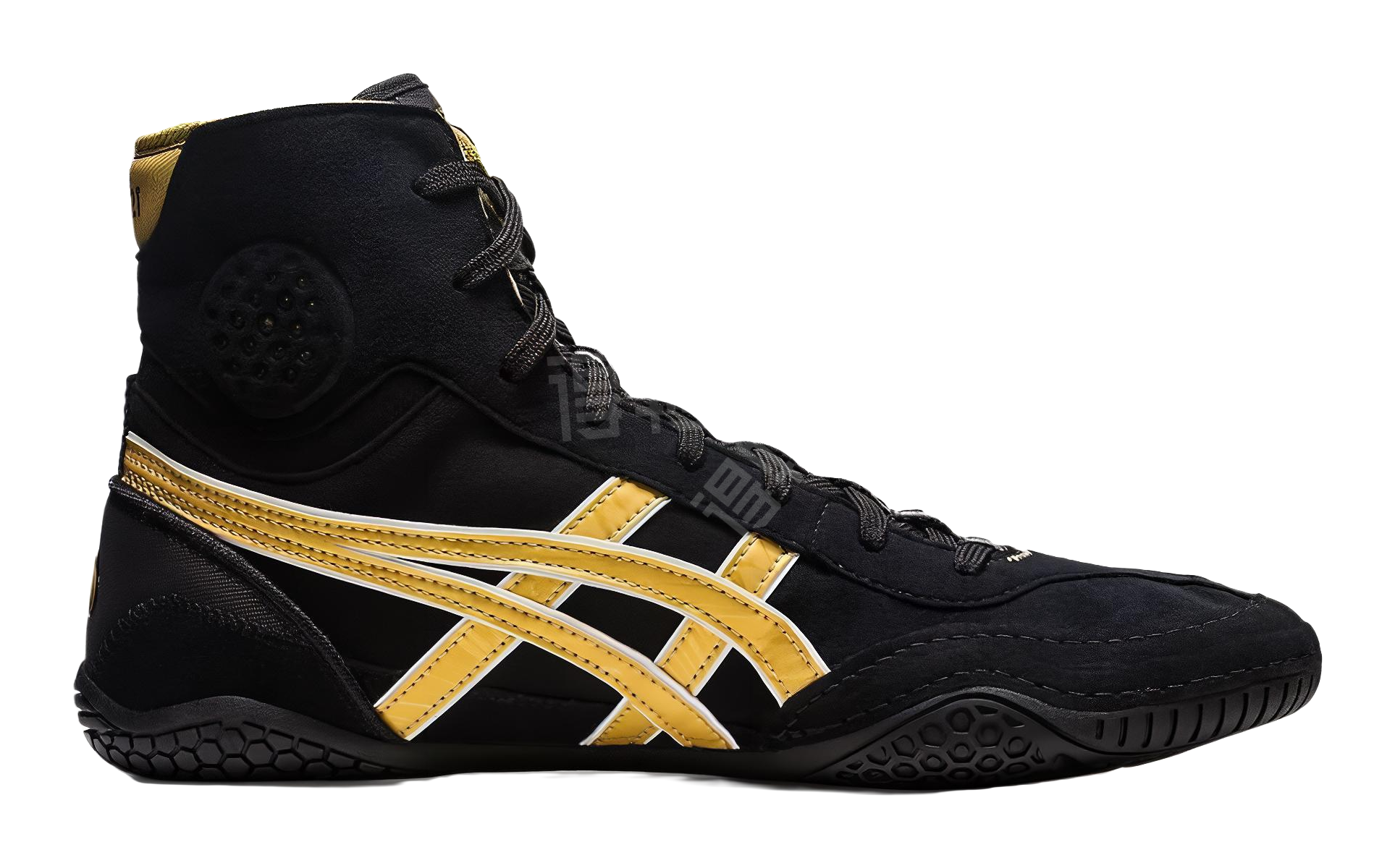 ASICS Dan Gable Evo 3 Black Rich Gold vjkicks