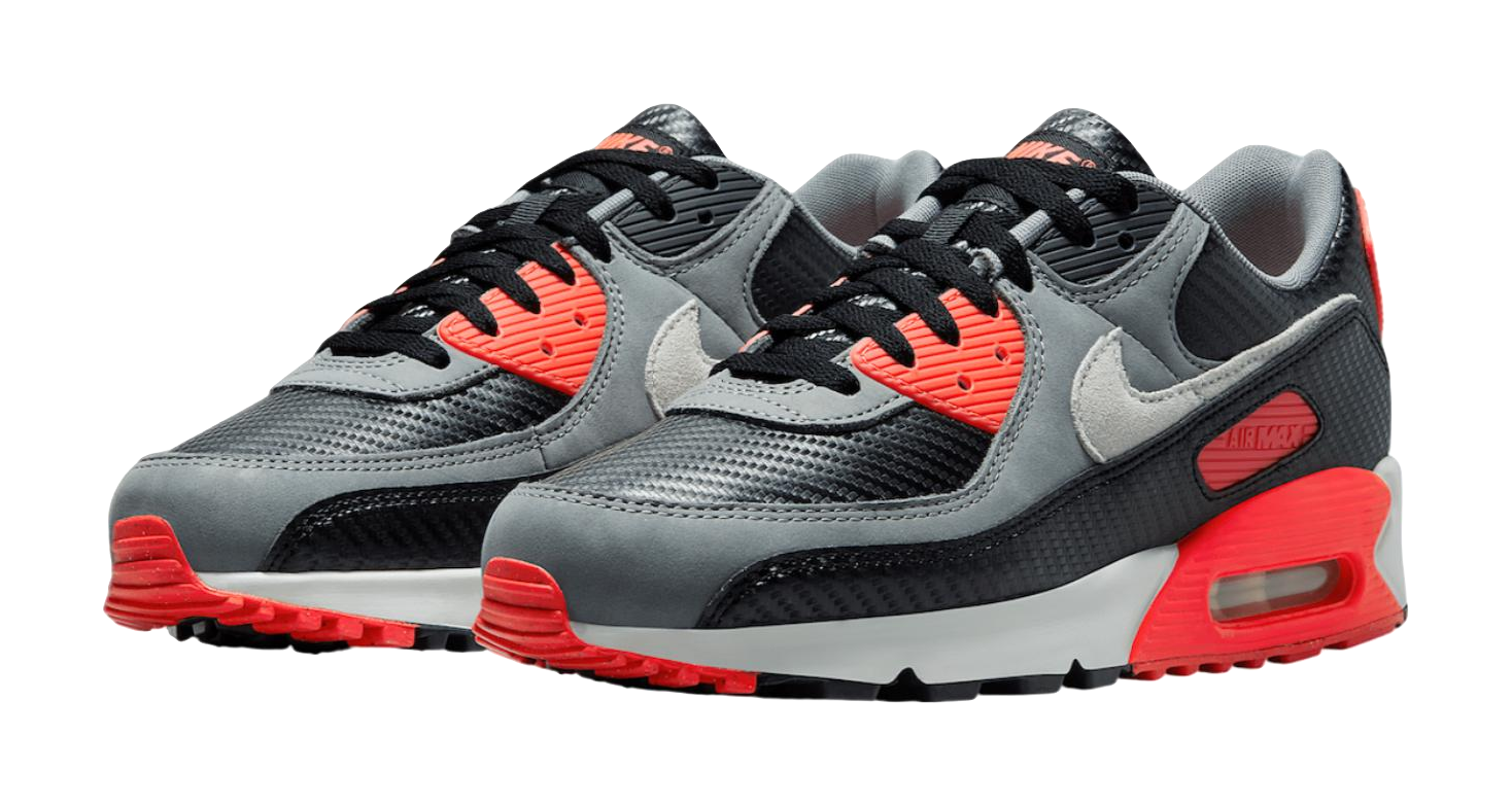 Nike Air Max 90 Premium Carbon Fiber Infrared vjkicks