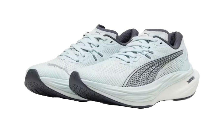 PUMA Deviate Nitro 3 Nitro Blue Galactic Grey Womens vjkicks
