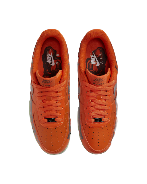 Nike Air Force 1 Low Orange Skeleton vjkicks