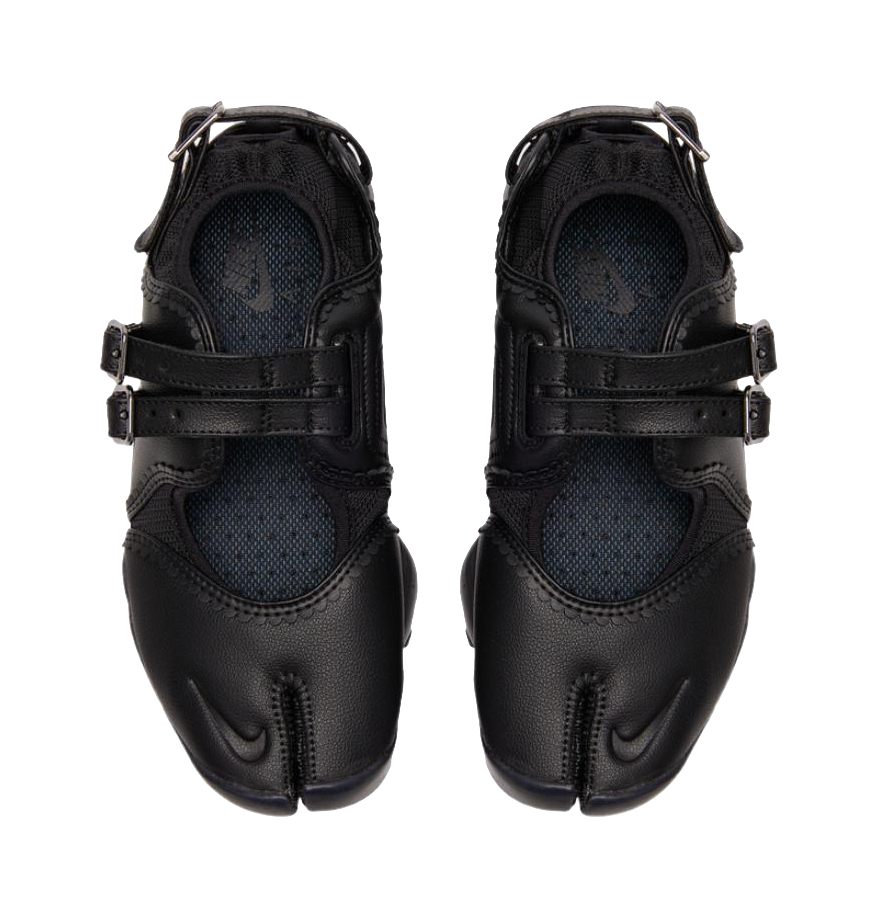 Nike Air Rift Triple Black Buckle Strap Womens vjkicks