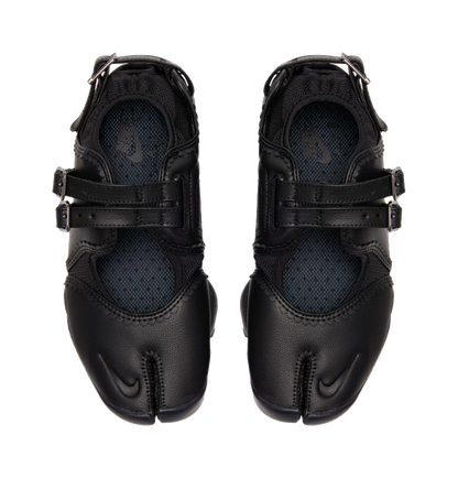 Nike Air Rift Triple Black Buckle Strap Womens vjkicks