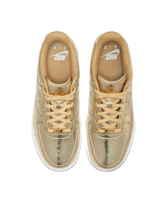 Nike Air Force 1 Low Metallic Gold Womens vjkicks