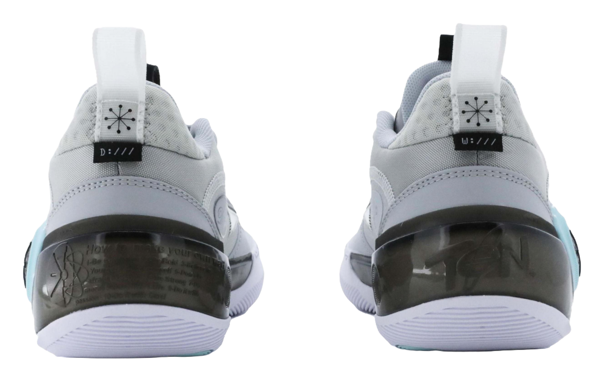 LiNing Non-slip Wear-resistant Shock Absorption Low-Top Basketball Shoes Mens Blue vjkicks