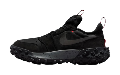 Jordan Air Jordan 1 Low top Running Shoes Mens Black Red vjkicks