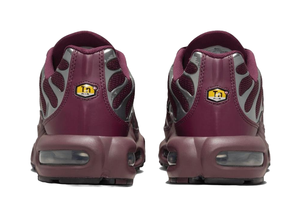 Nike Air Max Plus Se Night Maroon Metallic Silver Womens vjkicks
