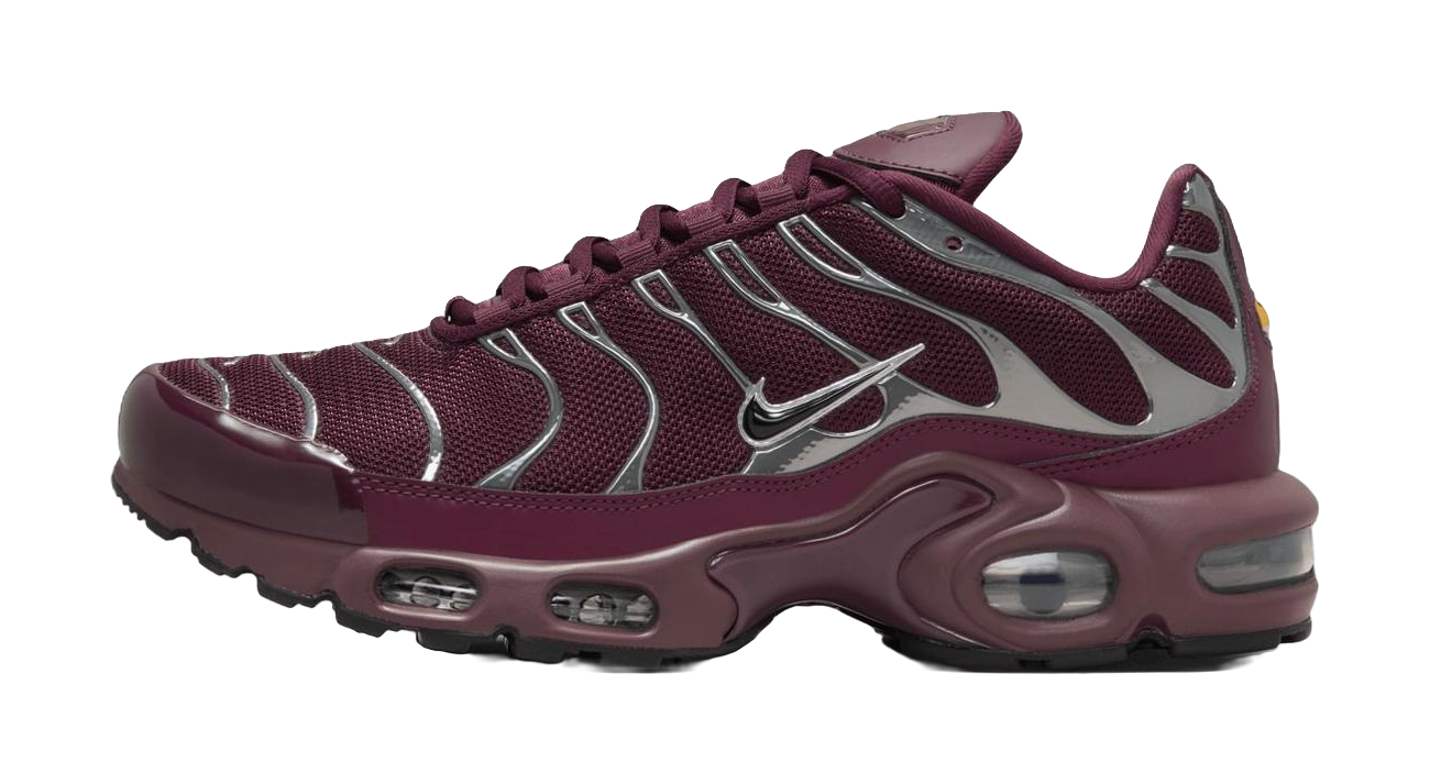 Nike Air Max Plus Se Night Maroon Metallic Silver Womens vjkicks