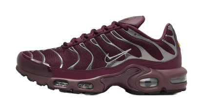 Nike Air Max Plus Se Night Maroon Metallic Silver Womens vjkicks