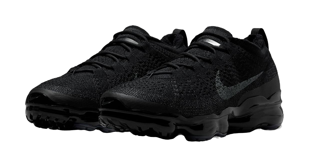 Nike Air VaporMax 2023 Flyknit Triple Black vjkicks