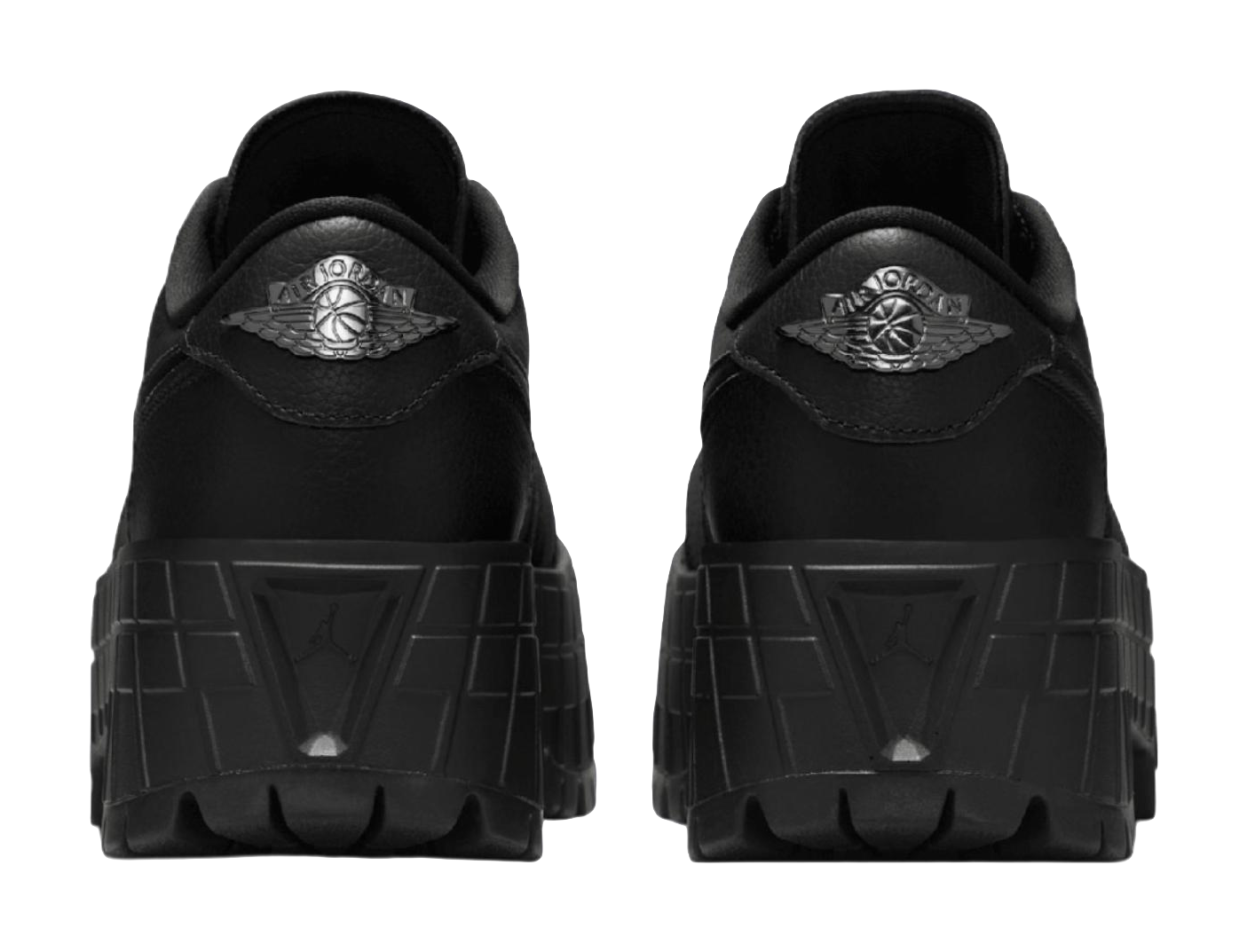 Jordan Air Jordan 1 Anti Slip Wear Resistant Low Top Casual Shoes Womens Black vjkicks