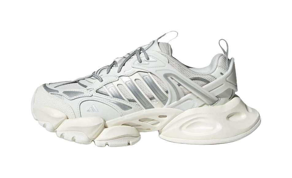 Adidas XLG RUNNER DELUXE Abrasion Resistant Low Top Casual City Commute Running Shoes Unisex White Silver vjkicks