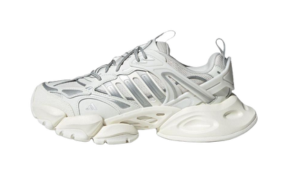 Adidas XLG RUNNER DELUXE Abrasion Resistant Low Top Casual City Commute Running Shoes Unisex White Silver vjkicks