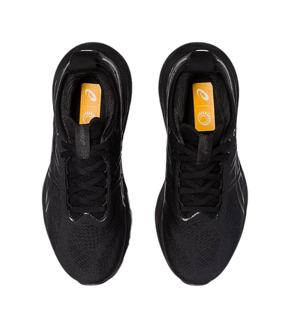 ASICS Gel Nimbus 25 Black Graphite Grey Womens vjkicks