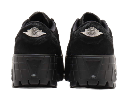 Jordan 1 Low Brooklyn Black Gym Red Womens vjkicks