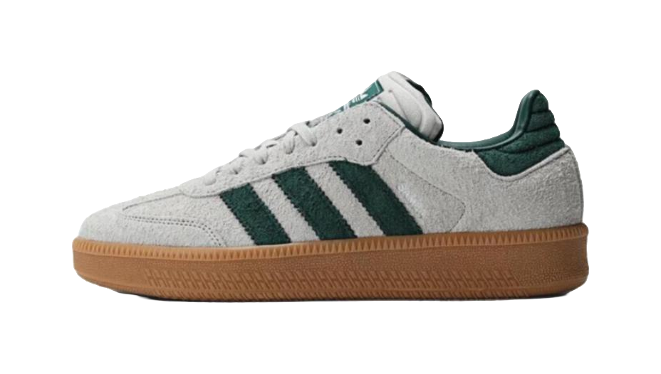 Adidas Samba Xlg Putty Grey Collegiate Green vjkicks