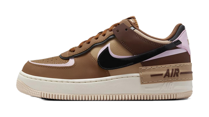 Nike Air Force 1 Low Shadow Light British Tan Pink Foam Womens vjkicks