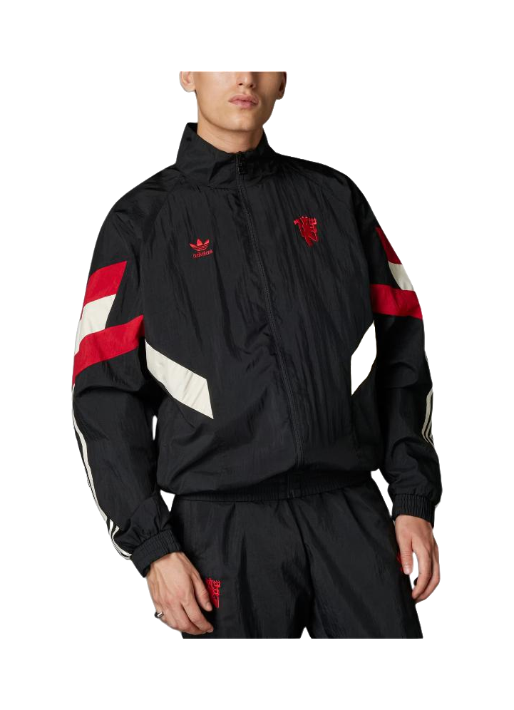 Adidas Originals Manchester Track Jacket Men Black vjkicks