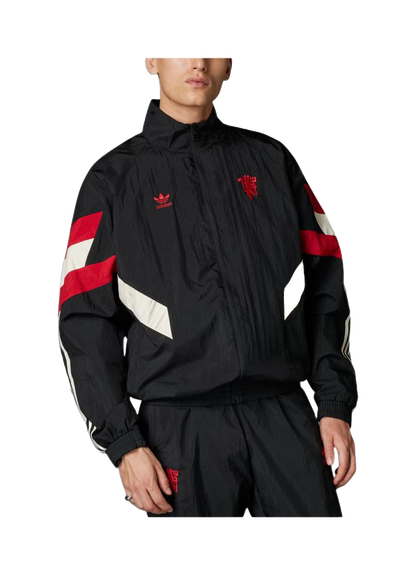 Adidas Originals Manchester Track Jacket Men Black vjkicks