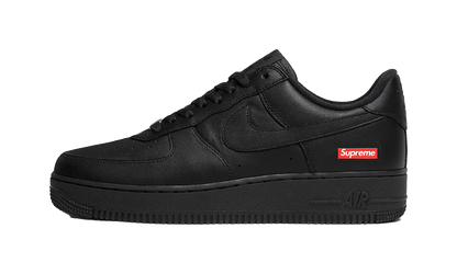 Nike X Supreme Air Force 1 Low Box Logo Black vjkicks