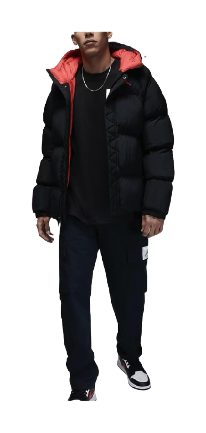 Jordan Puffer Jacket Mens Black vjkicks