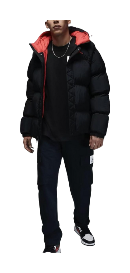 Jordan Puffer Jacket Mens Black vjkicks