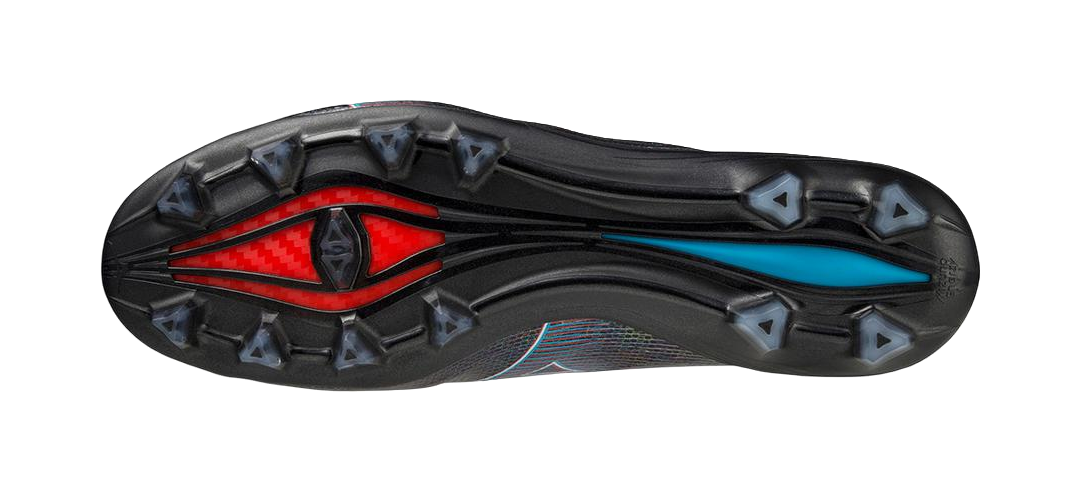 Mizuno Alpha Japan Black Ignition Red vjkicks