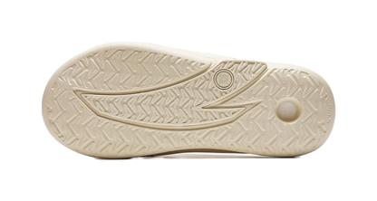 Anta Nitrogen Bubbles Quiet Slide Slippers Mens Beige vjkicks