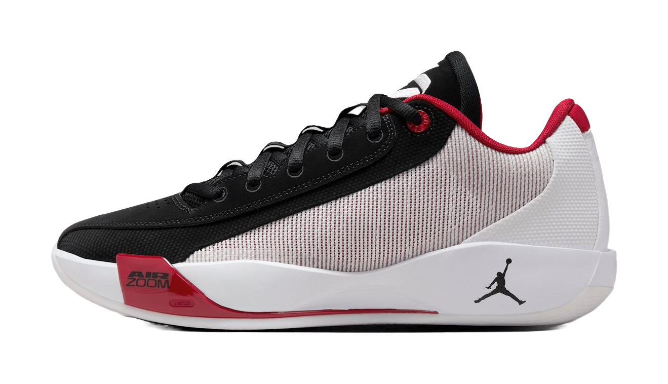 Jordan Luka .77 Abrasion Resistant, Breathable, Lightweight Low Top Vintage Basketball Shoes Mens Black White vjkicks