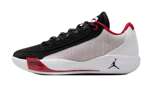 Jordan Luka .77 Abrasion Resistant, Breathable, Lightweight Low Top Vintage Basketball Shoes Mens Black White vjkicks