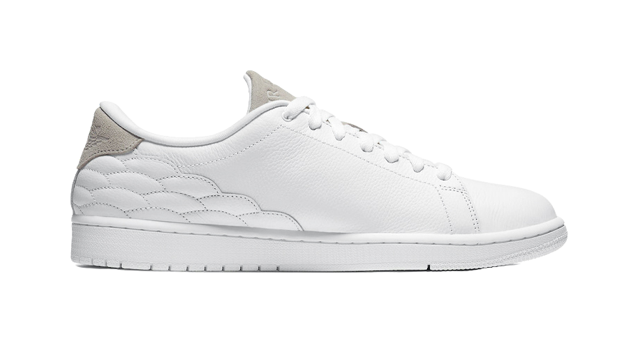 Air Jordan 1 Centre Court White On White vjkicks