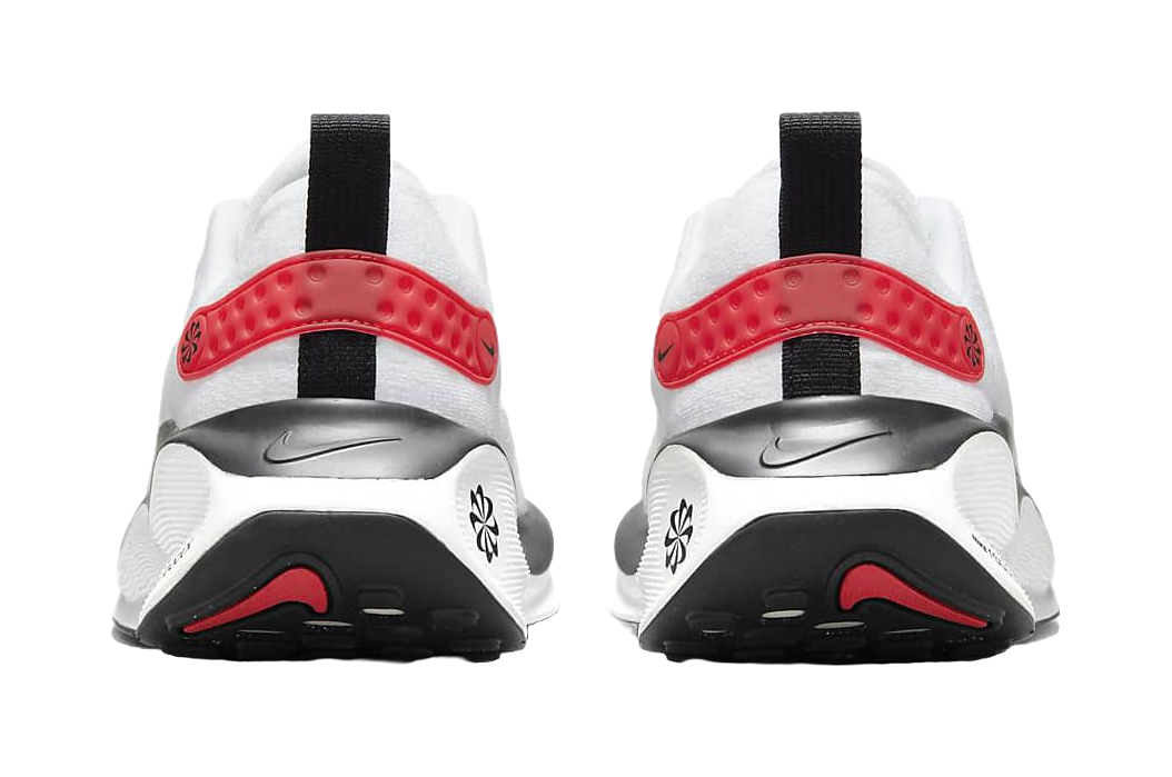 Nike ReactX Infinity Run 4 White Black Light Crimson vjkicks