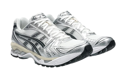 ASICS Gel Kayano 14 Low top GEL Cushioning Gel Casual Running Shoes Unisex Silver White vjkicks