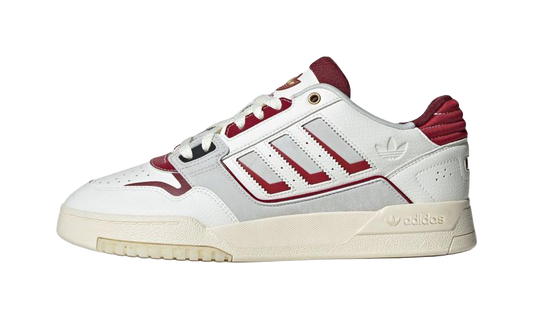 Adidas Originals Drop Step 2.0 Anti-Slip Wear-Resistant Low-Top Skateboard Shoes Unisex White vjkicks