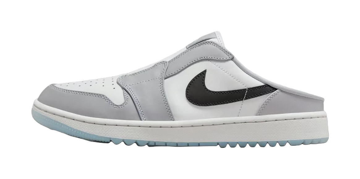 Jordan 1 Mule Golf Wolf Grey vjkicks