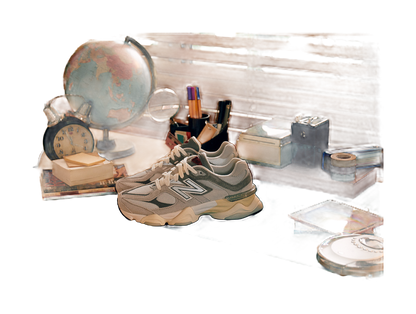 New Balance 9060 Rain Cloud Grey vjkicks