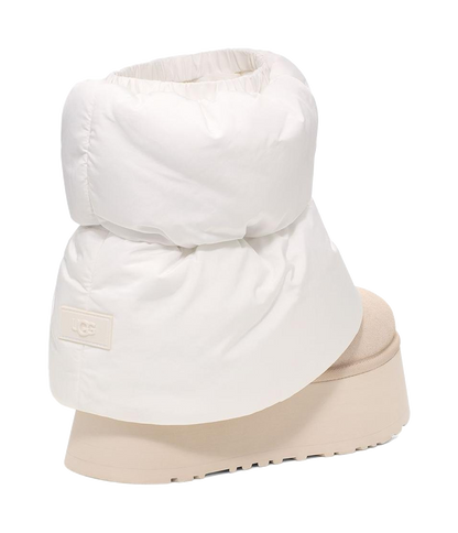 UGG Classic Mini Dipper Puffer Boot White Ceramic Womens vjkicks