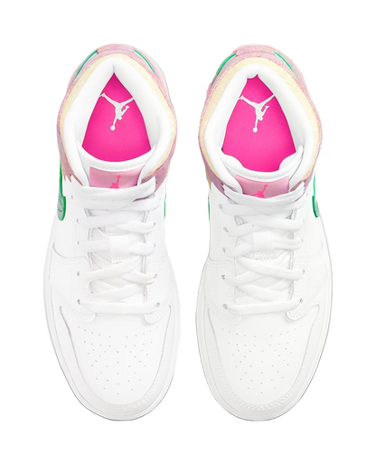 Jordan 1 Mid Paint Drip GS vjkicks